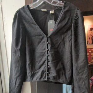 SOLD Nwt Levis Teegan Mutton Sleeve